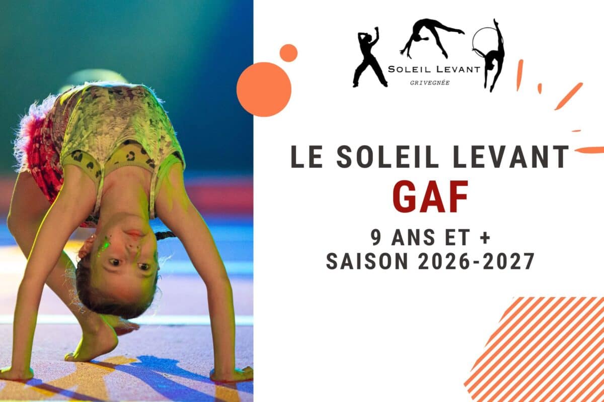 Gymnastique loisirs 9 ans et +