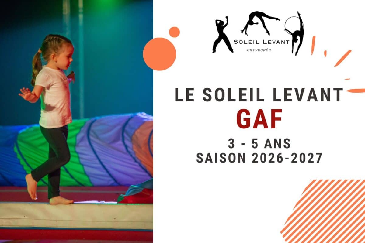 Gymnastique loisirs 3-5 ans