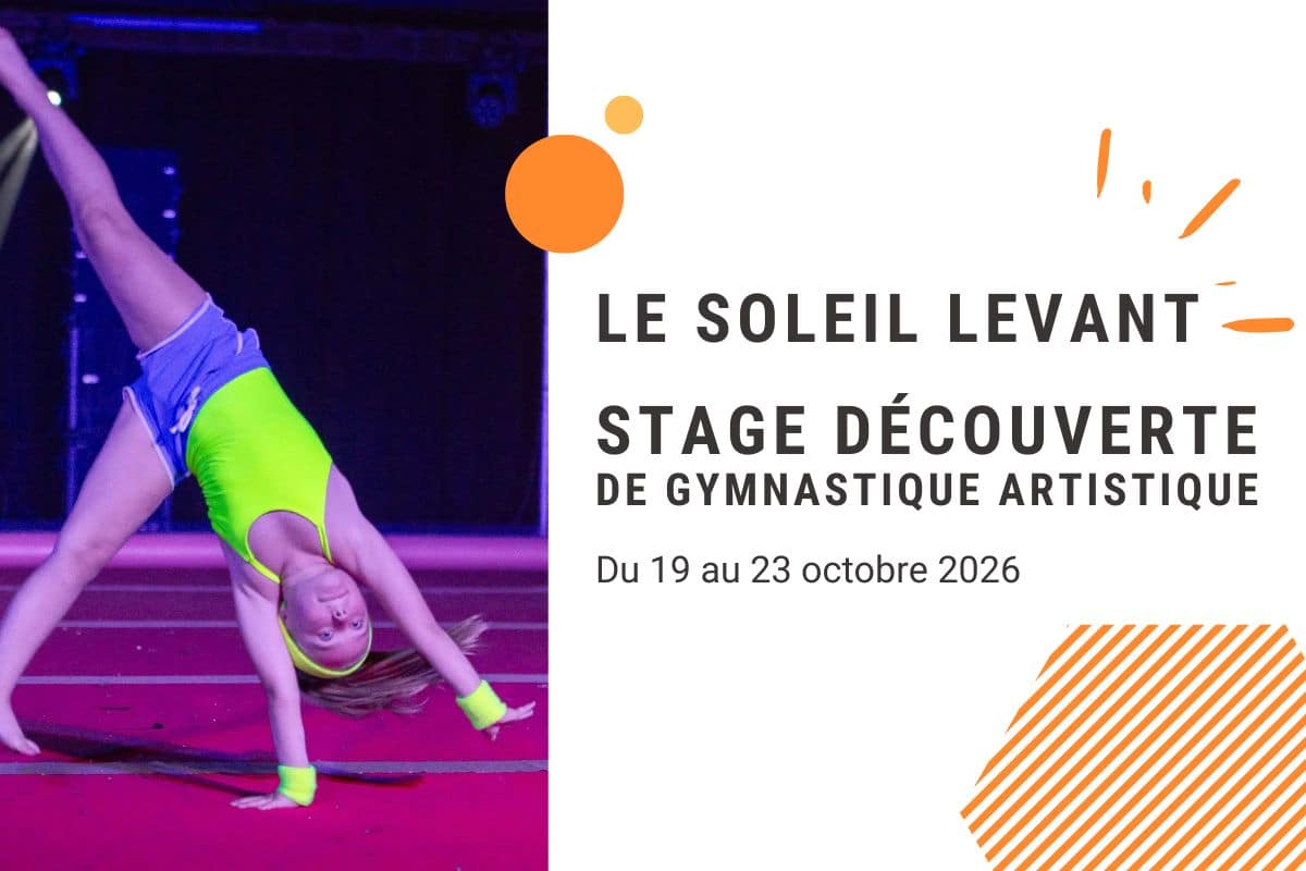 Stage de Gymnastique Artistique Féminine – 6 à 12 ans